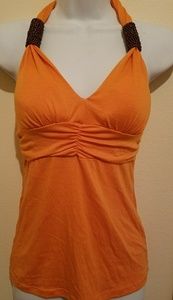 SOLD ELSEWHERE Sexy Orange halter top